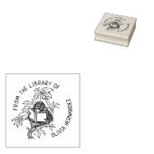 Aangepast vanuit de bibliotheek van een apenboek rubberstempel (Gestempeld)