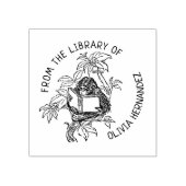 Aangepast vanuit de bibliotheek van een apenboek rubberstempel (Afrduk)