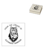 Aangepast vanuit de bibliotheek van het Wolf Book Rubberstempel (Gestempeld)