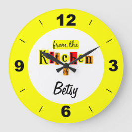 Aangepast Vanuit de Keuken Van Gele Klok