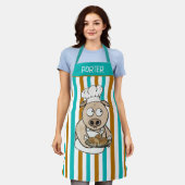 Aangepast varkensvinkje schort (Gedragen)