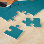 Aangepast veelhoek voor vos legpuzzel (Zijkant)