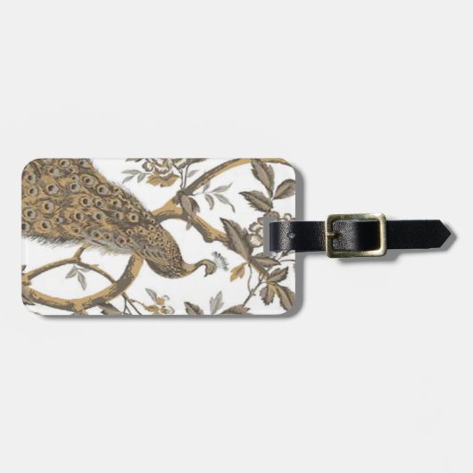 Aangepast veld op wit Bagagelabel (Voorkant horizontaal)