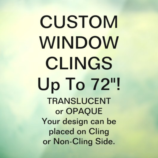 Aangepast venster dat gedeeltelijk transparant is raamsticker (Vel 3)