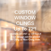 Aangepast venster voor AUTOMATISCHE weergave: 72 x Raamsticker (Vel 2)