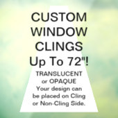 Aangepast venster voor geAVANCEERDE OPAQUE 18 x 24 Raamsticker (Vel 3)