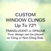 Aangepast venster voor geAVANCEERDE OPAQUE 30 x 20 Raamsticker (Vel 3)