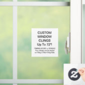 Aangepast venster voor volledig oplaadbaar scherm  raamsticker (Huis)