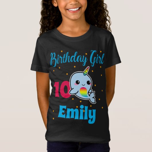 Aangepast verhaal van de Birthday Party T-shirt (Voorkant)