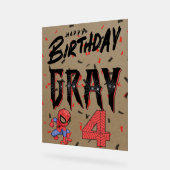 Aangepast verjaardagsbord acryl bord (Hoek)