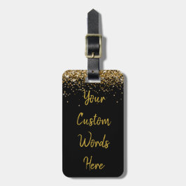 Aangepast verjaardagsfeest cadeau gepersonaliseerd bagagelabel