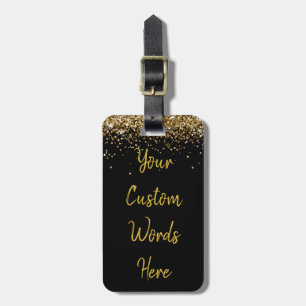 Aangepast verjaardagsfeest cadeau gepersonaliseerd bagagelabel