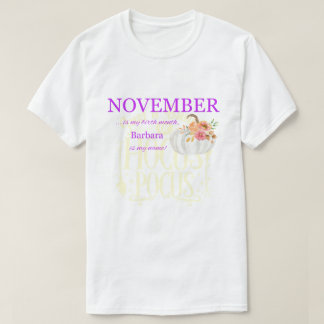 Aangepast verjaardagsfeest T-shirt