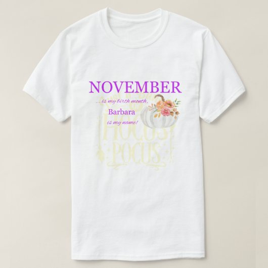 Aangepast verjaardagsfeest T-shirt (Design voorkant)