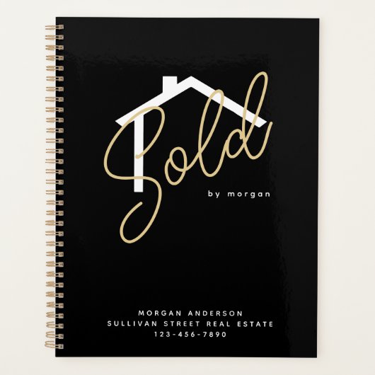 Aangepast verkocht door Real Estate Agent Planner (Voorkant)