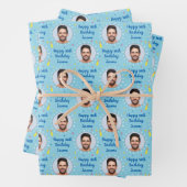 Aangepast verlooppapier voor thuisdag, kleurrijk b inpakpapier vel (In situ)