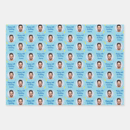 Aangepast verlooppapier voor thuisdag, kleurrijk b inpakpapier vel