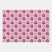 Aangepast verlooppapier voor thuisdag, kleurrijk r inpakpapier vel (Voorkant 2)