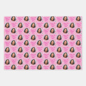 Aangepast verlooppapier voor thuisdag, kleurrijk r inpakpapier vel (Voorkant)