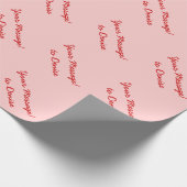 Aangepast verpakkingspapier | Aangepaste berichtte Cadeaupapier (Hoek)