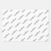 Aangepast verpakkingspapier inpakpapier vel (Voorkant)