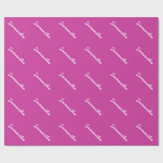 Aangepast verpakkingspapier met aangepaste naam cadeaupapier (Vlak)