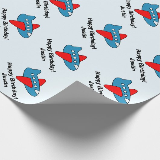 Aangepast verpakkingspapier van Birthday | kinder Cadeaupapier (Hoek)