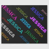 Aangepast verpakkingspapier van Birthday | Neonkle Cadeaupapier (Vlak)