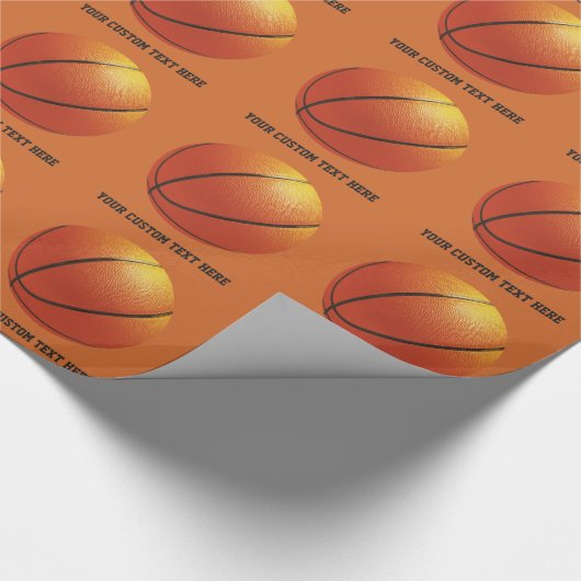 Aangepast verpakkingspapier voor Basketball Cadeaupapier (Hoek)