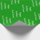 Aangepast verpakkingspapier voor de wensen van de  cadeaupapier (Hoek)