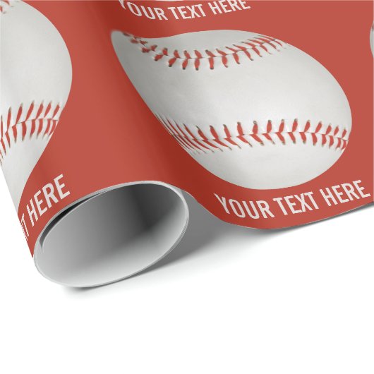 Aangepast verpakkingspapier voor honkbal cadeaupapier (Rol Hoek)