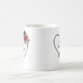 Aangepast verpleeghuis Floral Stethoscoop Koffiemok (Center)