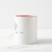 Aangepast verpleegkundig Afstudeerder Verpleegscho Tweekleurige Koffiemok (Center)