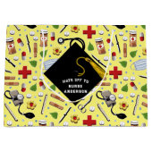 Aangepast verpleegkundig Afstuderen Groot Cadeauzakje (Voorkant)