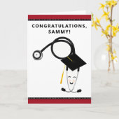 Aangepast verpleegkundig Afstuderen Kaart (Gele Bloem)