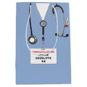 Aangepast verpleegkundig Afstuderen Medium Cadeauzakje (Voorkant)