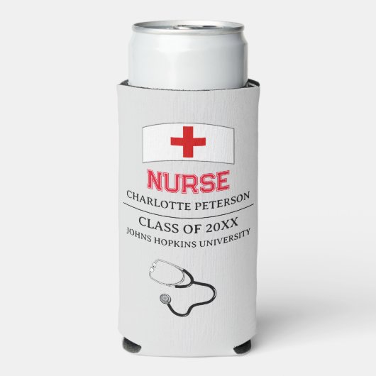 Aangepast verpleegkundig Afstuderen Seltzer Blikjeskoeler (Seltzer Voorkant)