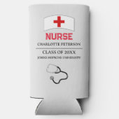 Aangepast verpleegkundig Afstuderen Seltzer Blikjeskoeler (Achterkant)