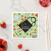 Aangepast verpleegkundig Afstuderen Servet (Insitu)