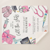 Aangepast verpleegkundig Afstuderen Sherpa Deken (Voorkant (horizontaal))