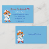 Aangepast verpleegkundig Visitekaartje (Voorkant / Achterkant)