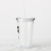 Aangepast verpleegkundige NP-cheetah-Afstuderen Acryl Drinkbeker (Links)