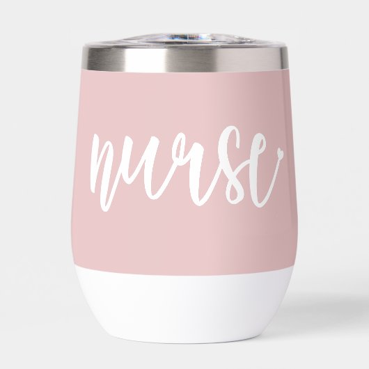 Aangepast verpleegster Est Typografie Nurse RN afs (Voorkant)