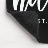 Aangepast verpleegster Est Typografie Nurse RN afs Muismat (Hoek)