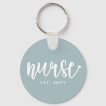 Aangepast verpleegster Est Typografie Nurse RN afs