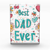 Aangepast verticaal fotoblok – Afbeelding en tekst (Voorkant)