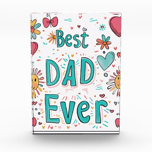 Aangepast verticaal fotoblok – Afbeelding en tekst (Voorkant)