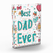 Aangepast verticaal fotoblok – Afbeelding en tekst (Links)