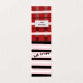 Aangepast, verticaal gevouwen Visitekaartje (Buitenkant ongevouwen)