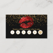 Aangepast - Vertrek naar Duizelaar - Rode Lips Visitekaartje (Achterkant)